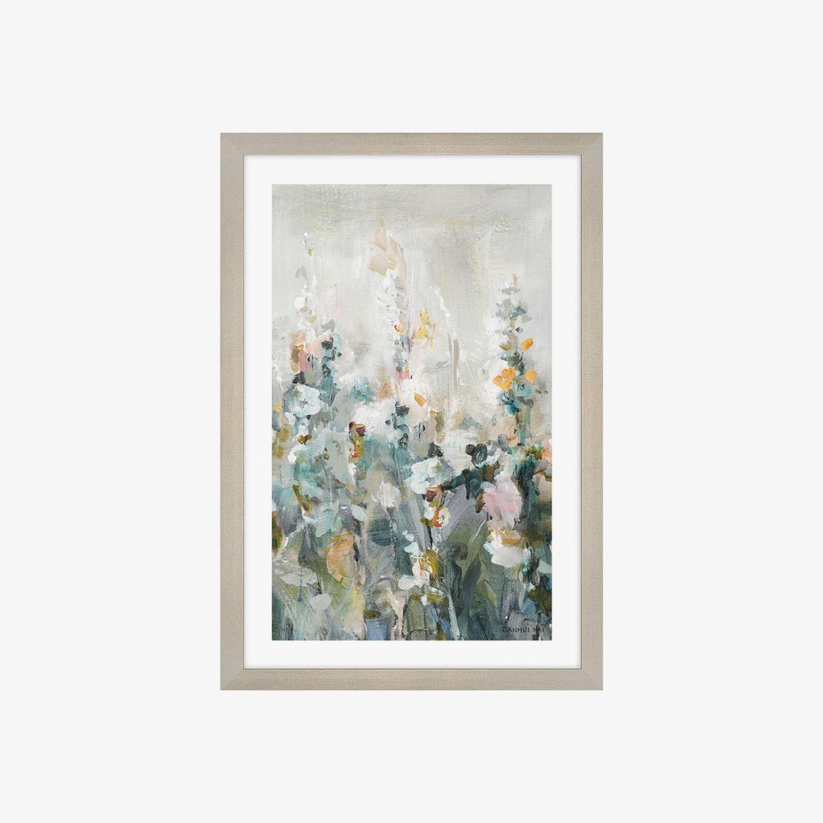 Spring Bloom Abstract Framed Wall Art – image 1