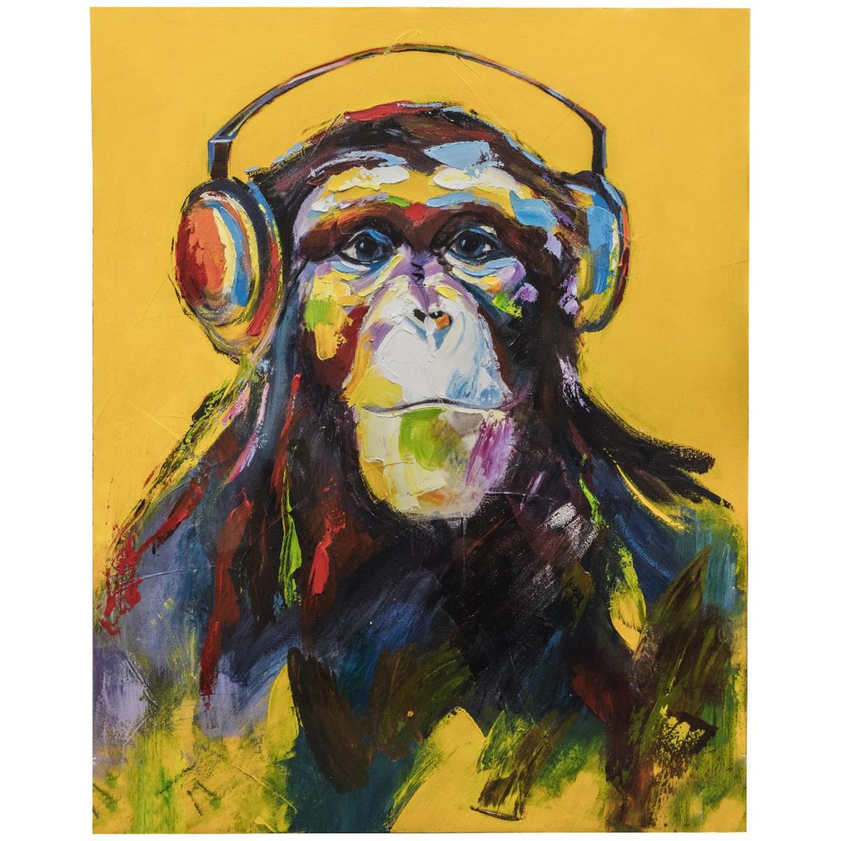 Monkey See, Monkey Do Canvas Wall Art – image 3