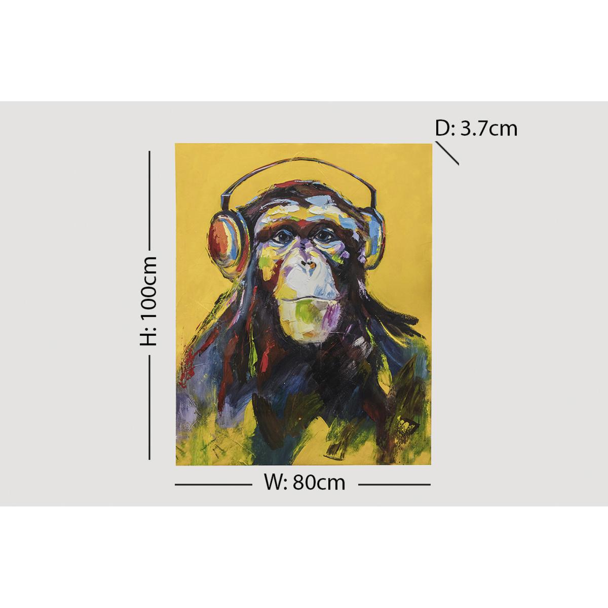 Monkey See, Monkey Do Canvas Wall Art – image 5