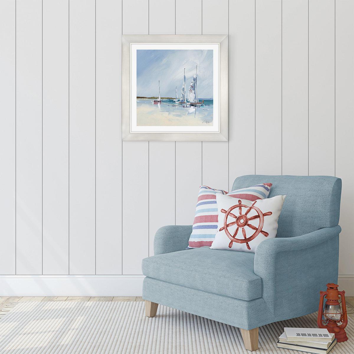Sailing Serenity Framed Wall Art – image 2
