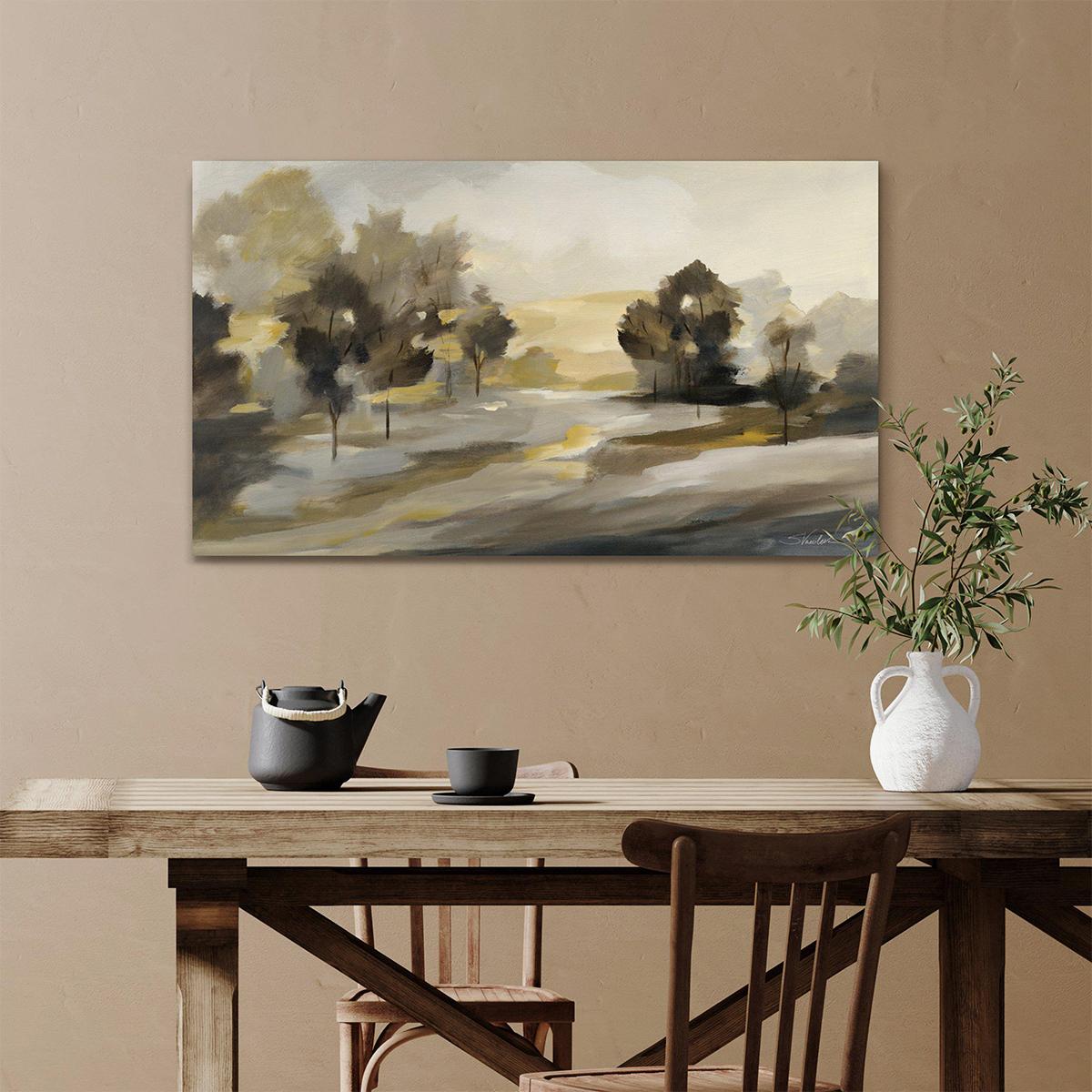 Rural Horizon Framed Canvas Wall Art – image 2