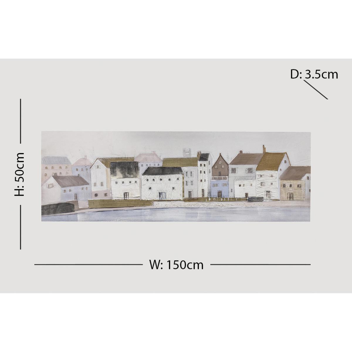 Sea Side Living Canvas Wall Art – image 5