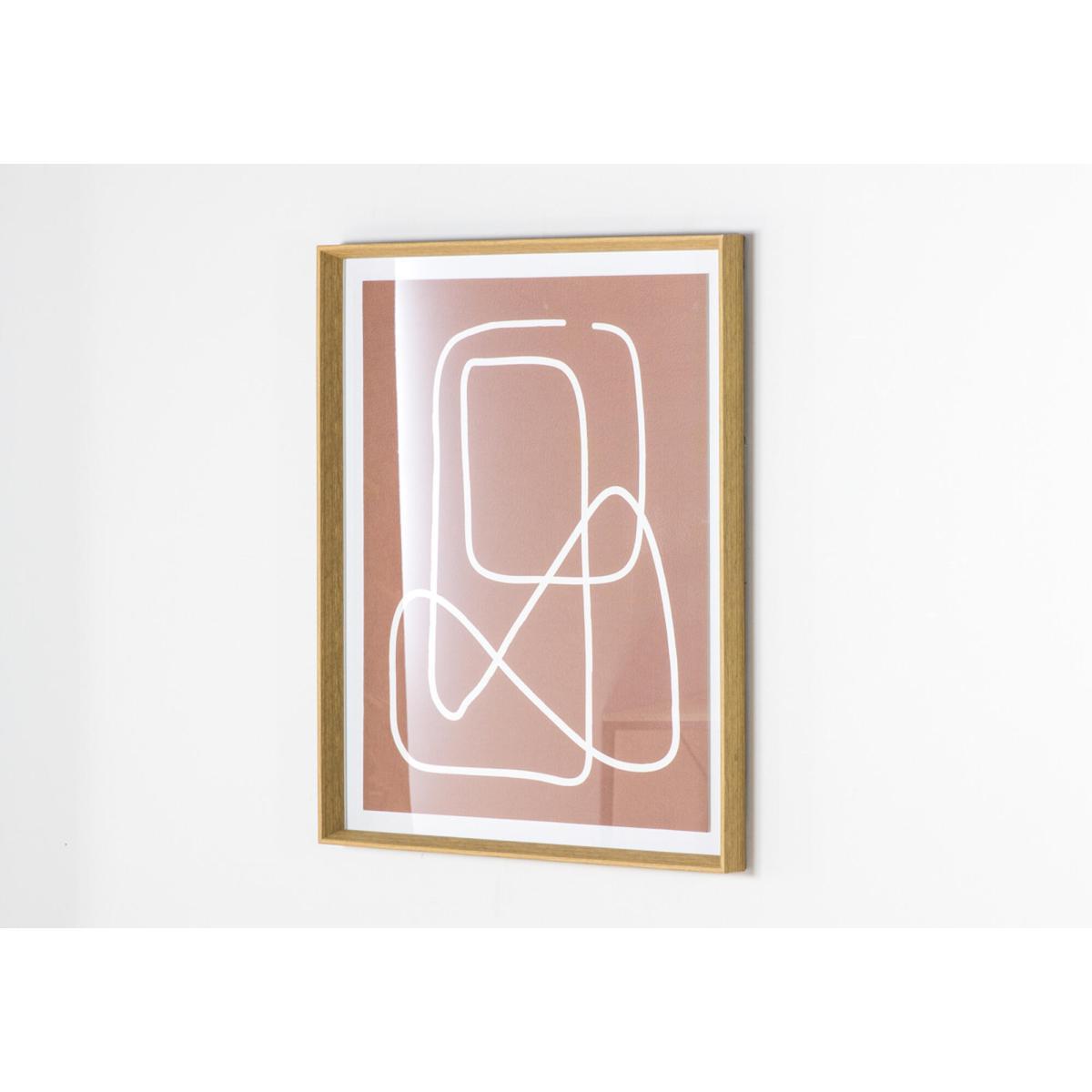 Damien Line Drawing Framed Wall Art – image 2