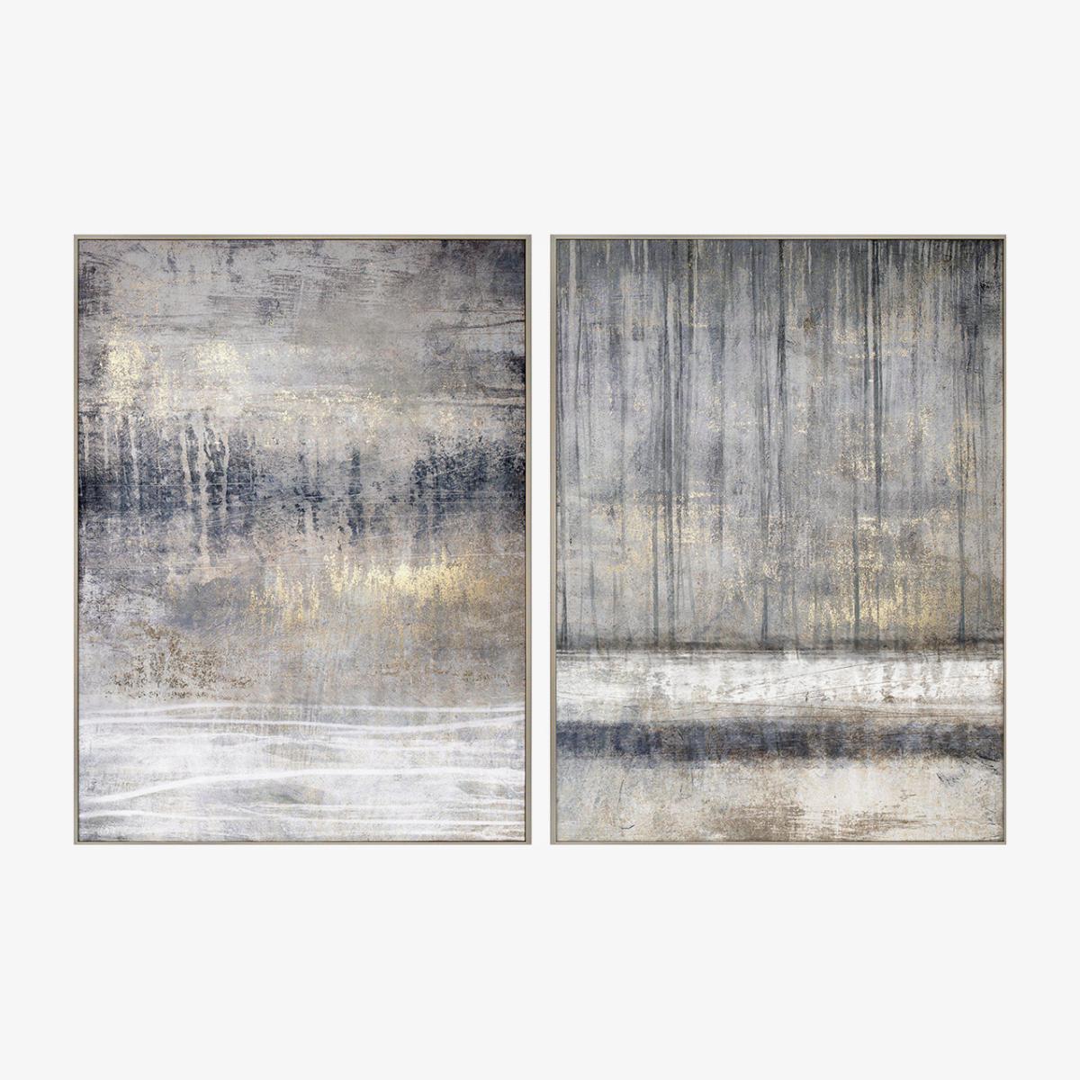 Stormy Duo Framed Canvas Wall Art – image 1
