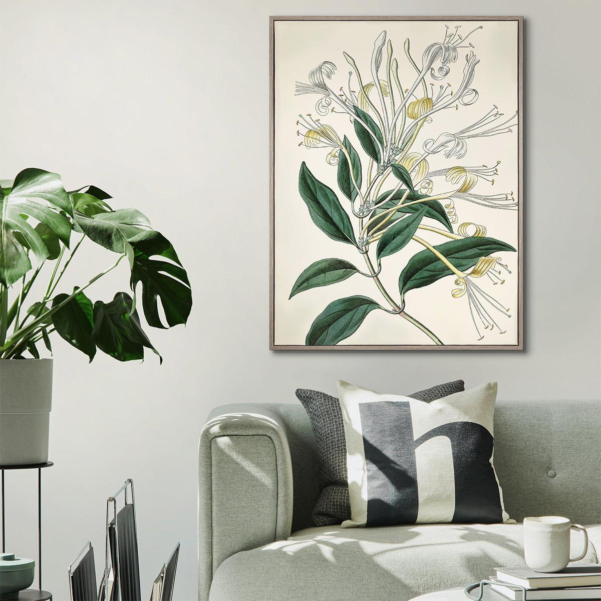 Flora Framed Canvas Wall Art – image 2