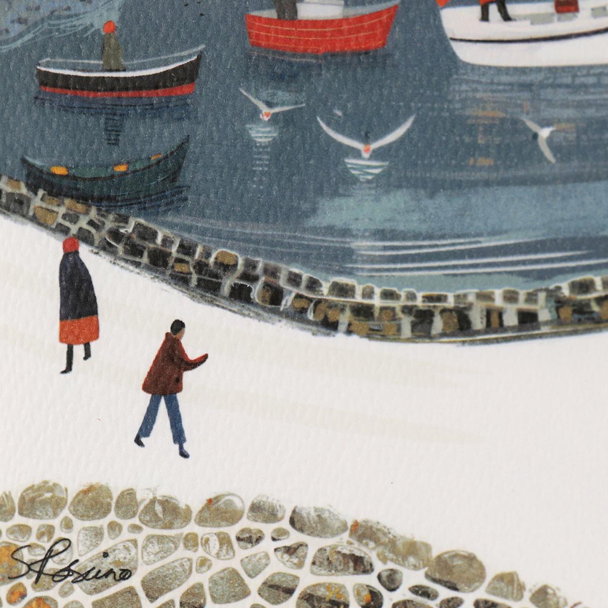 Cornish Harbour Framed Wall Art – image 4