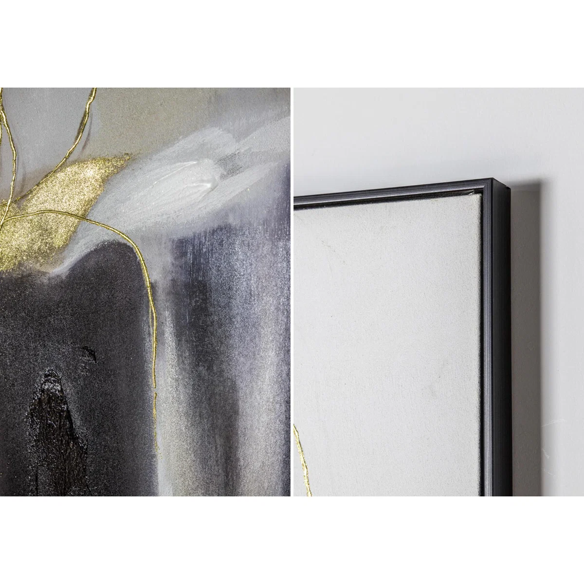 Avah Textured Framed Canvas Wall Art – image 5