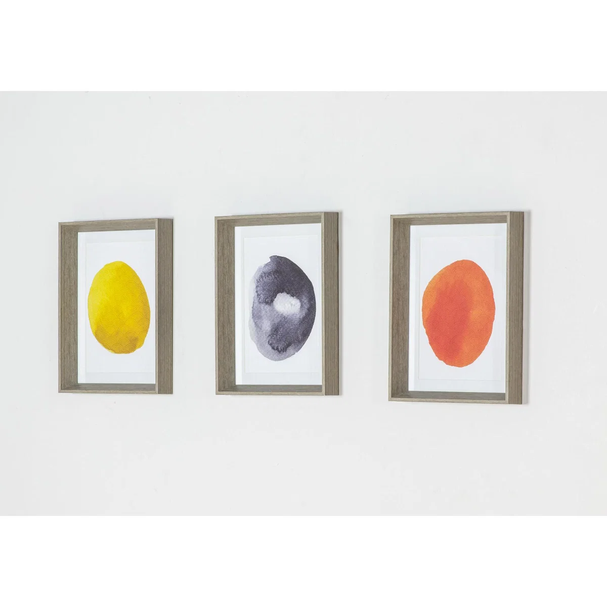 Primary Ink Wash Wall Art Trio – image 3