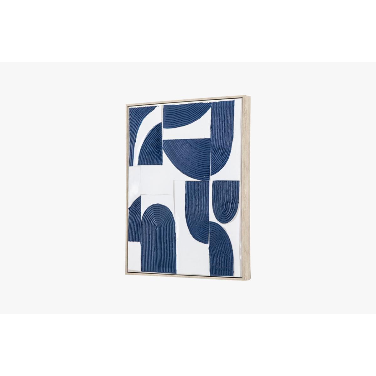 Patchwork Abstract Textured Art – image 2