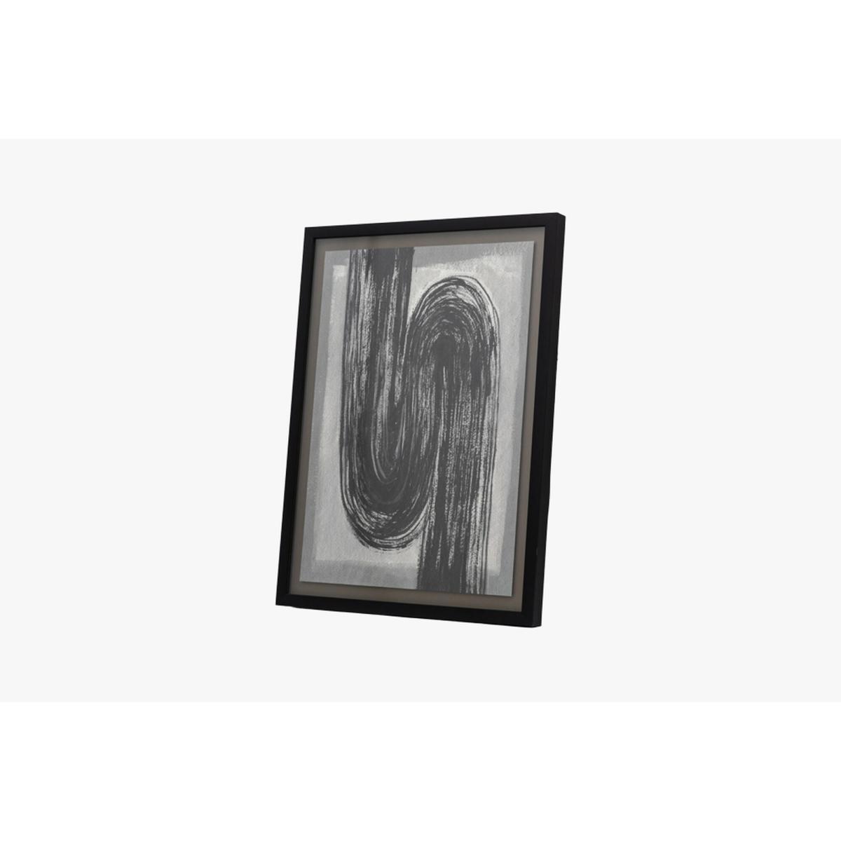 Roamer Abstract Charcoal Art – image 2