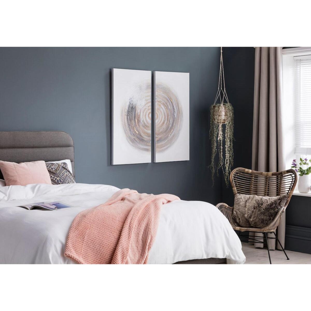 Golden Vortex Canvas Wall Art – image 2