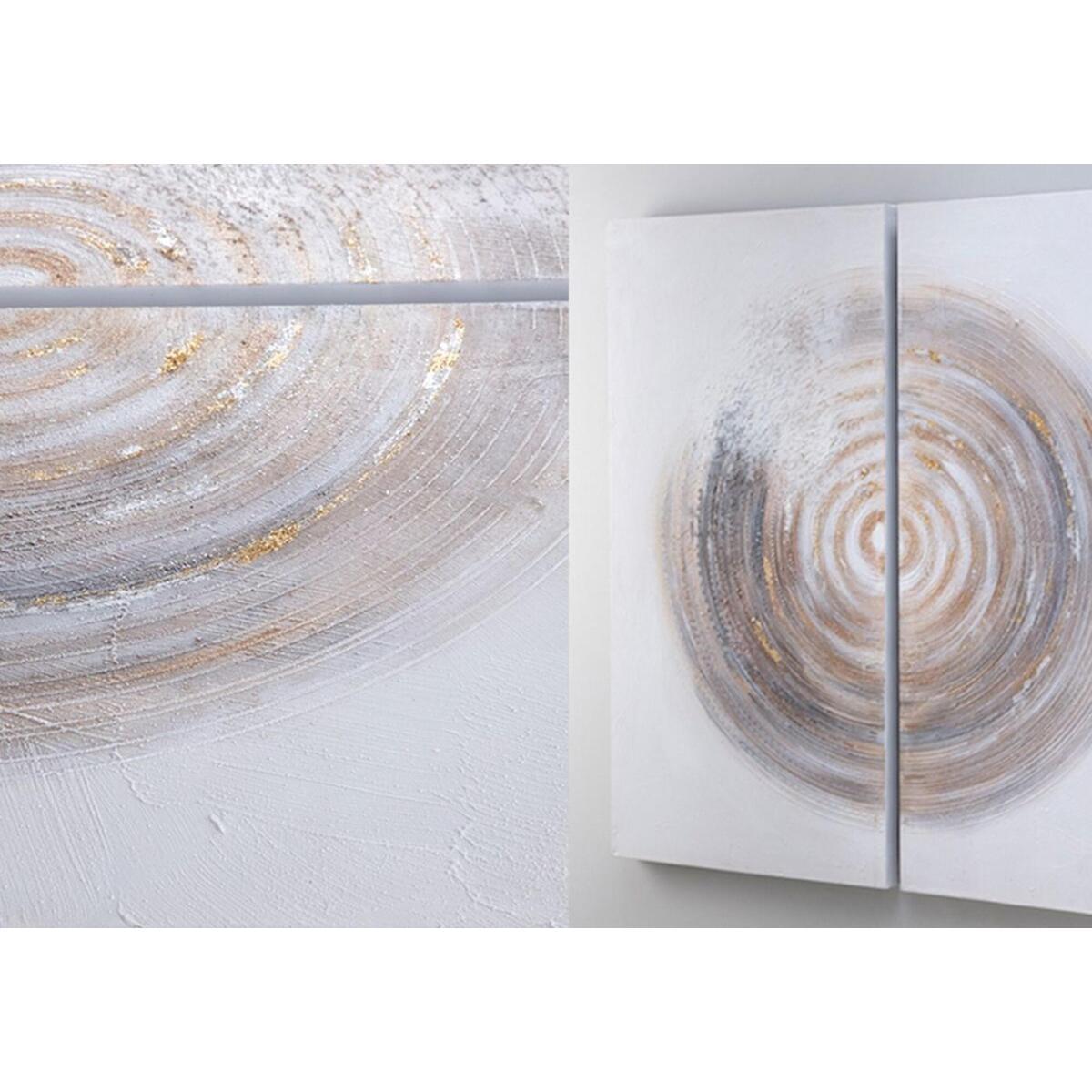 Golden Vortex Canvas Wall Art – image 3