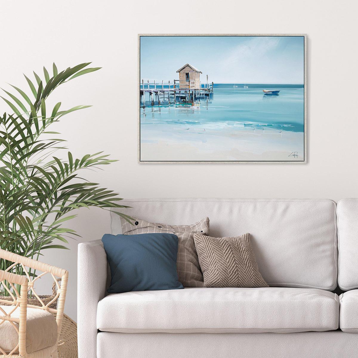 Seabreeze Framed Canvas Wall Art – image 2