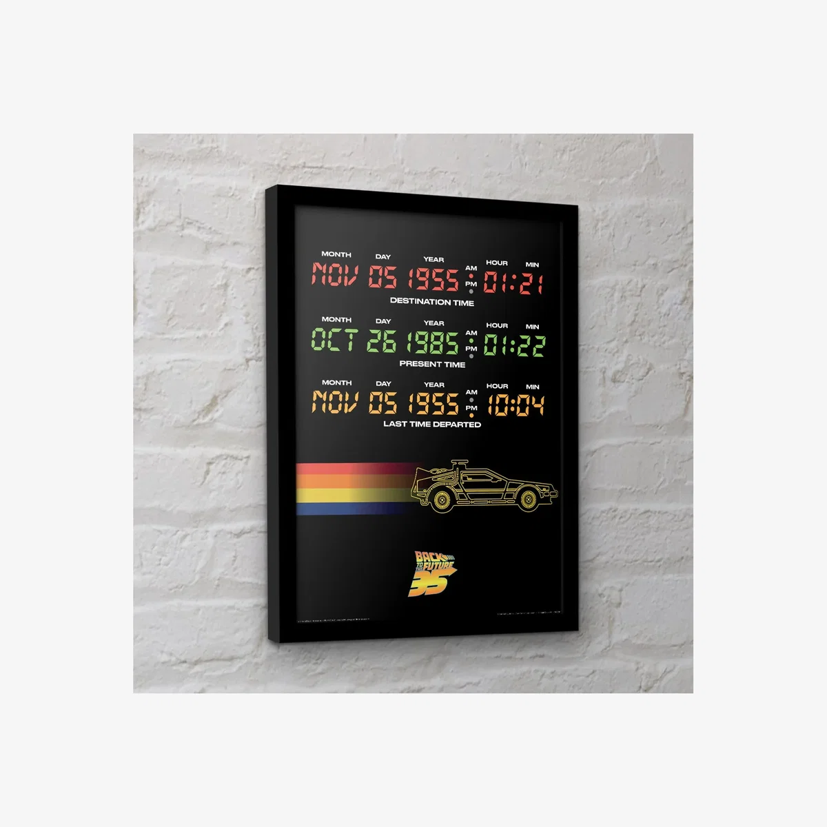 Back To The Future Frame 30X40 – image 1