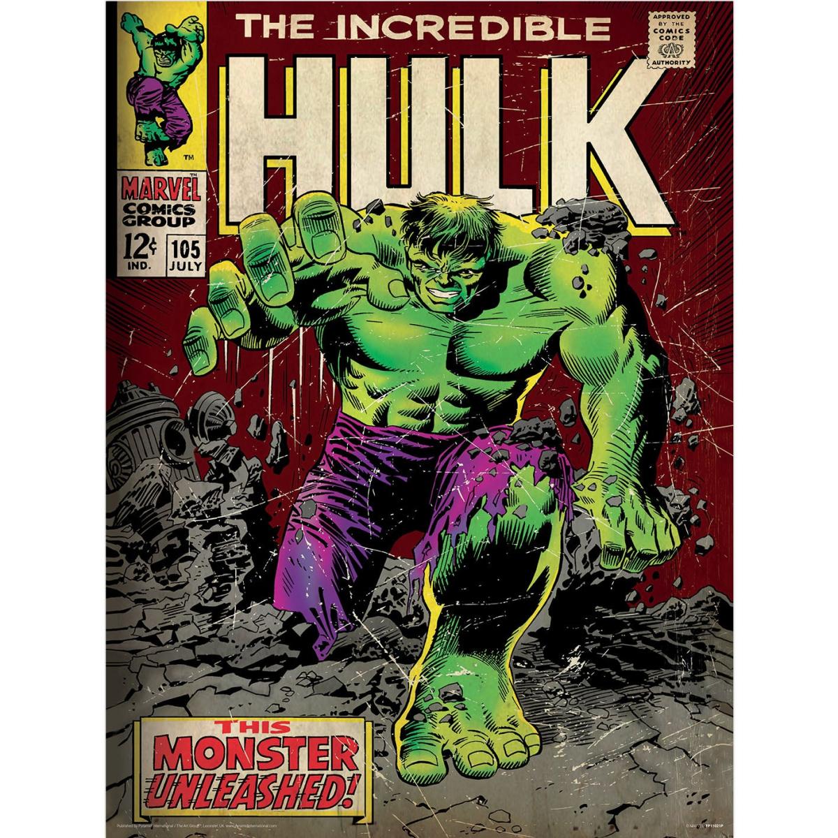 Incredible Hulk Framed Print 30X40 – image 3