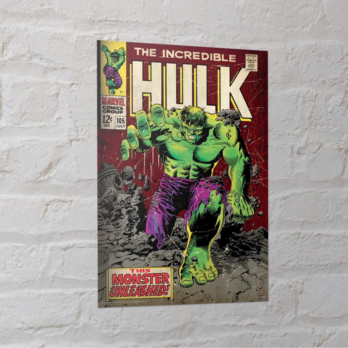 Incredible Hulk Framed Print 30X40 – image 6