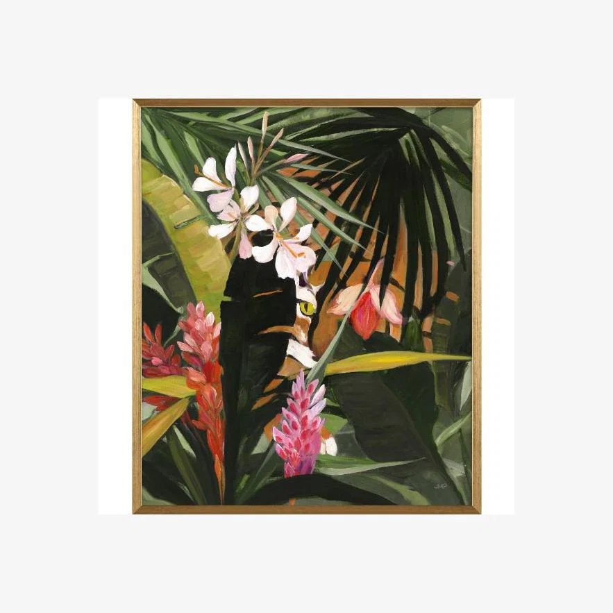 Hidden Jungle I Wall Art 52x62cm