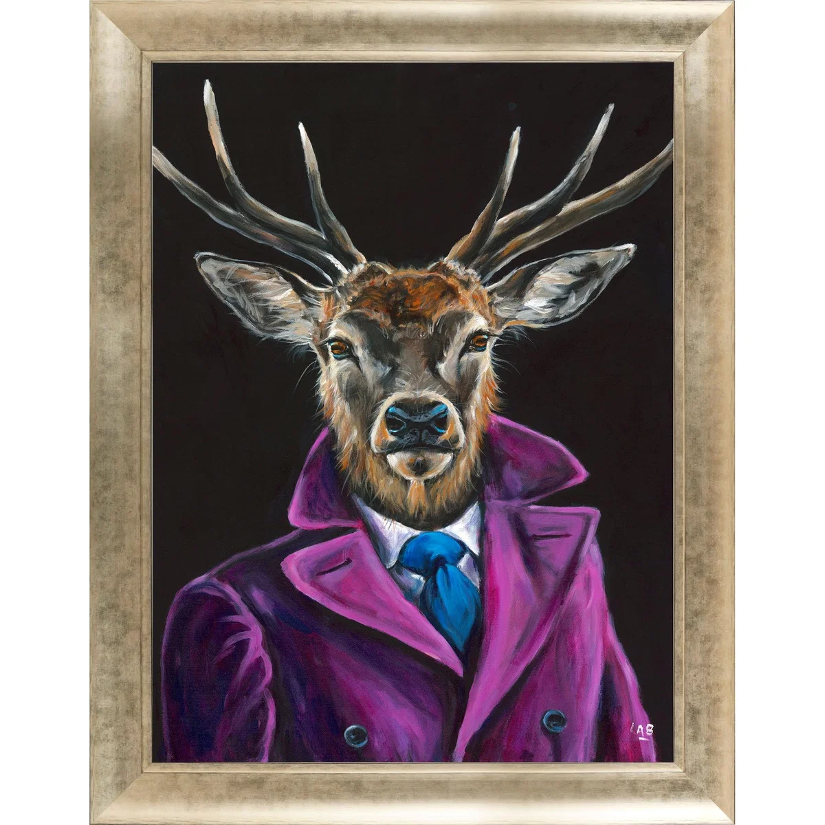 Stag Framed Art – image 2