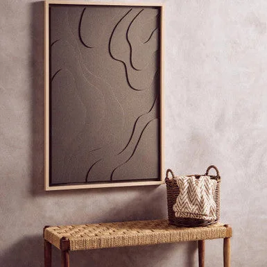 3D Effect Green Wall Art | Astratto – image 3