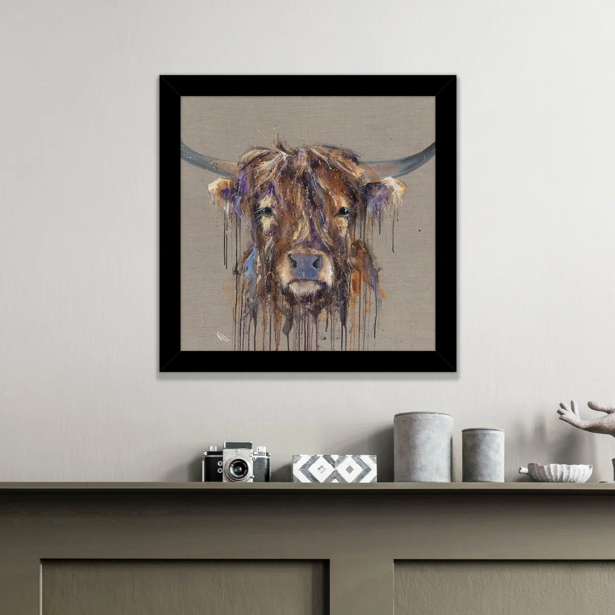 Sid Wall Art 34x34cm – image 1