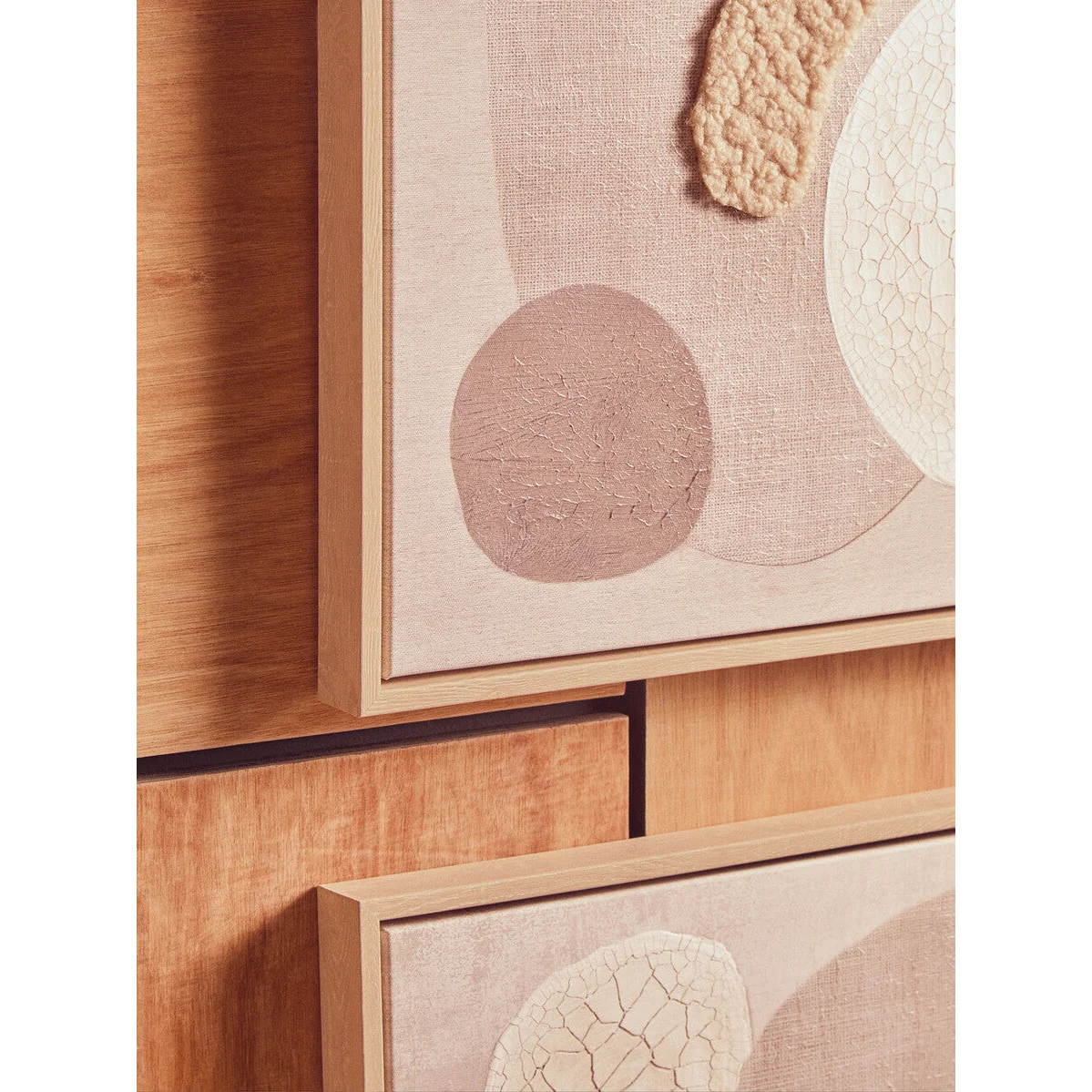 Set of 2 Natural Textured Wall Art | Astratto – image 11