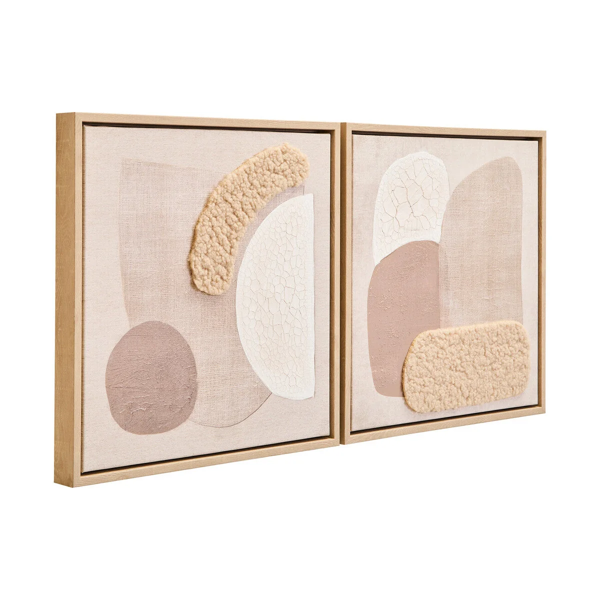 Set of 2 Natural Textured Wall Art | Astratto – image 6