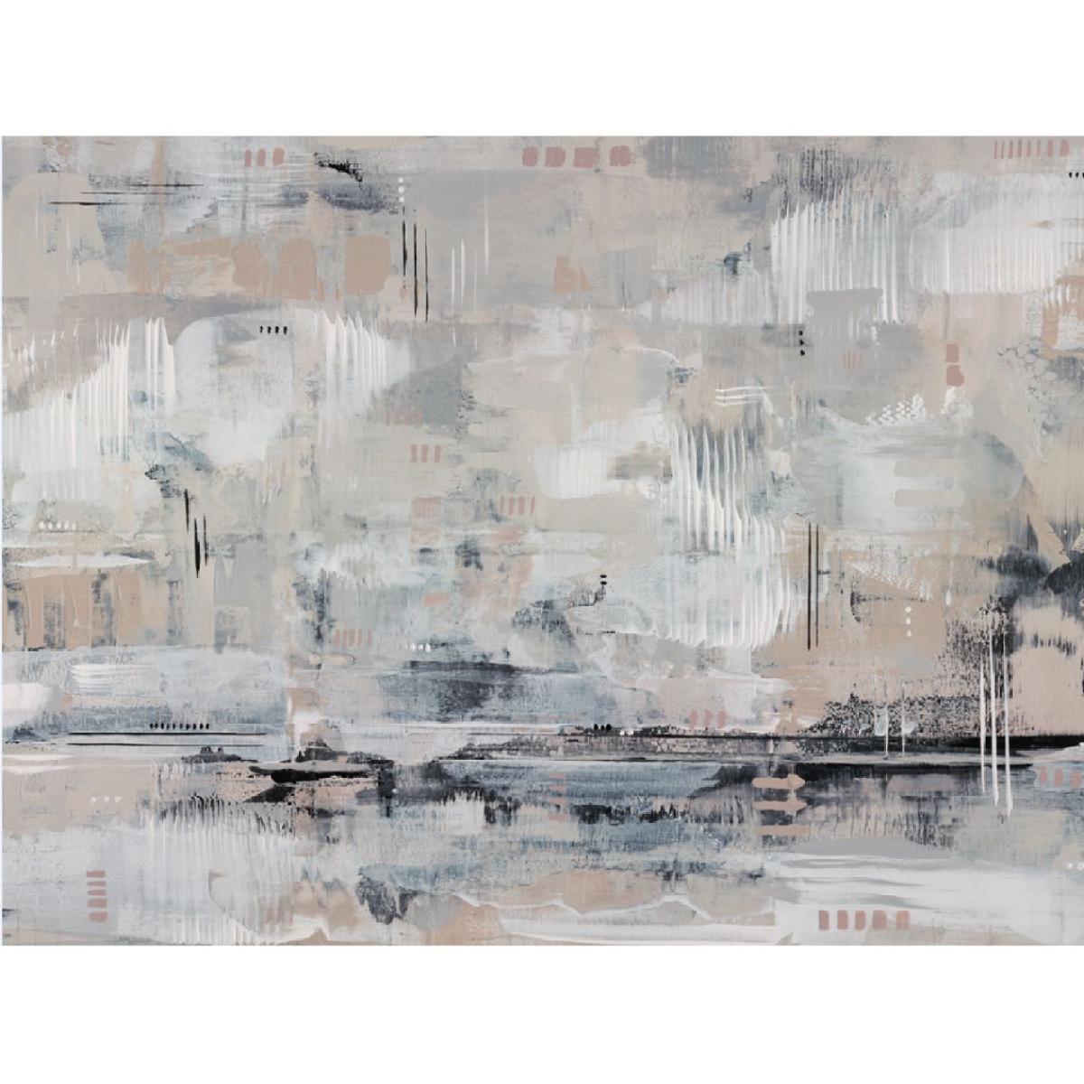 Lake of Dreams Abstract Art Wall Canvas – image 2