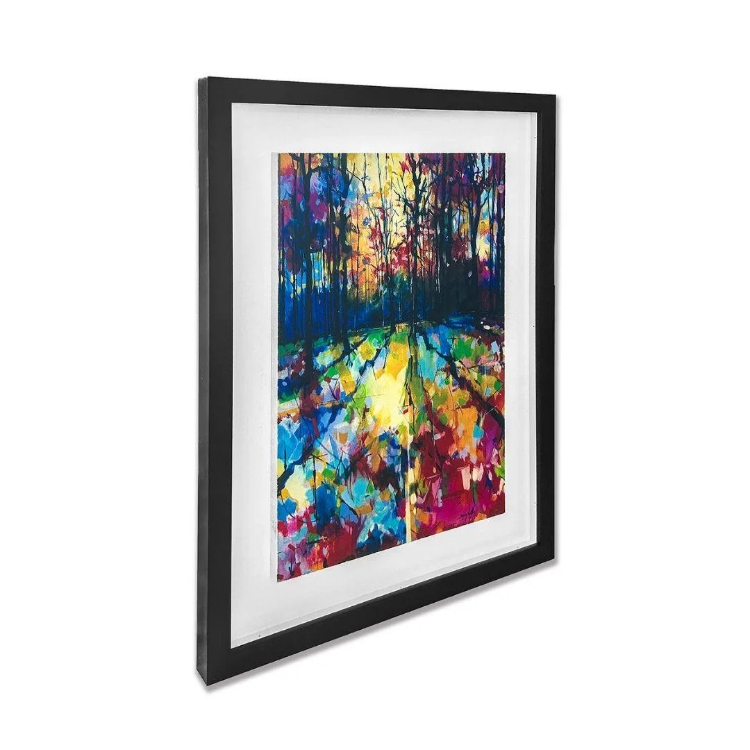 Mile End Wood Framed Wall Art 30x40 – image 3