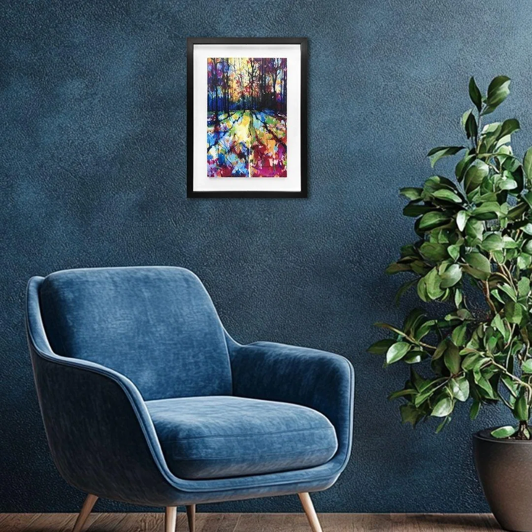 Mile End Wood Framed Wall Art 30x40 – image 5
