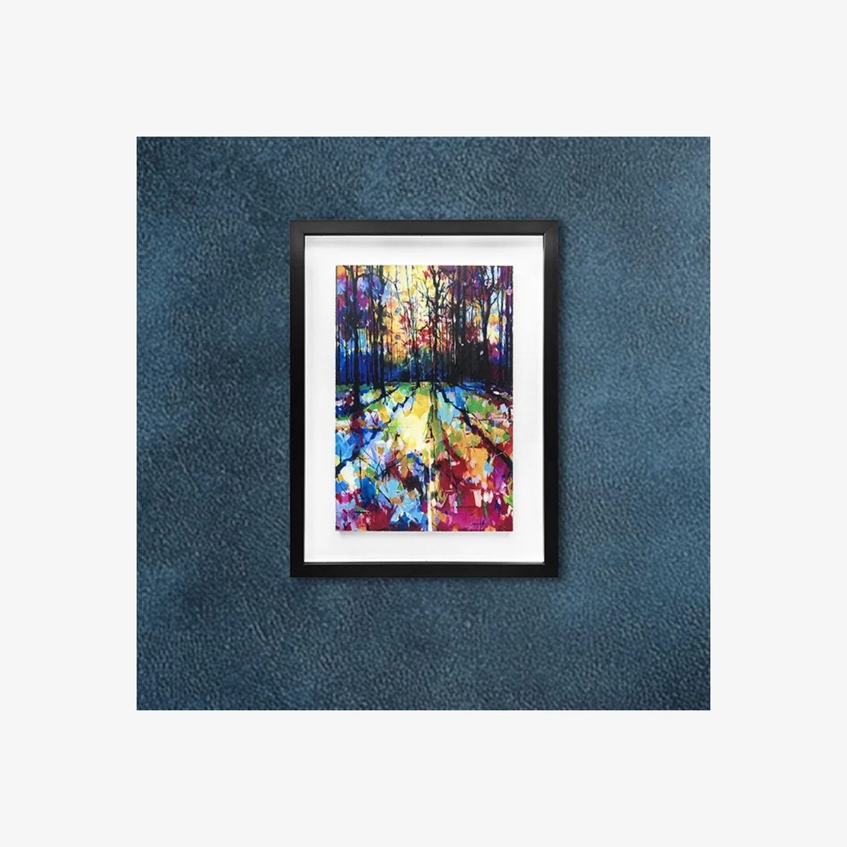 Mile End Wood Framed Wall Art 30x40 – image 1