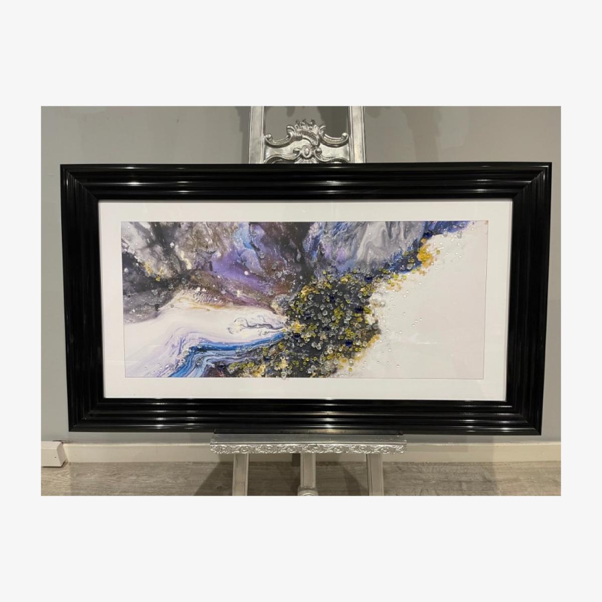 LIQUID COLOUR BLACK 100X50