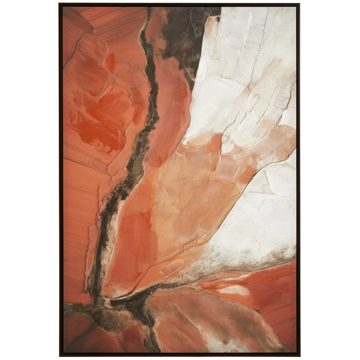 Multi Colour Abstract Textured Wall Art | Astratto – image 2