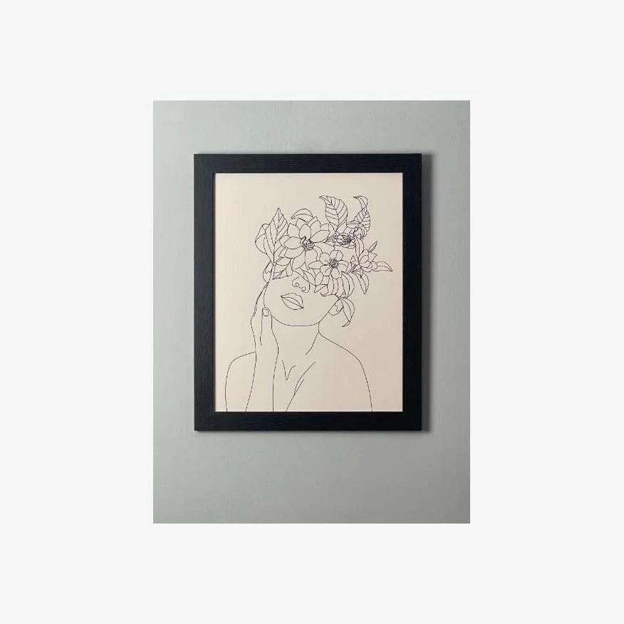 Flower Girl 2 Print 50x40cm