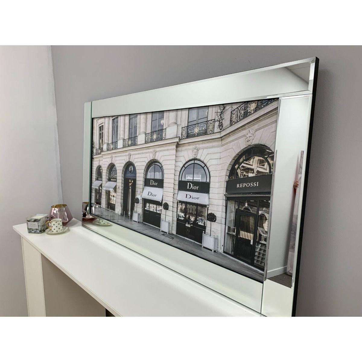 Fashion Store 3 Liquid Art with Mirrored Frame 67x117cm – image 3