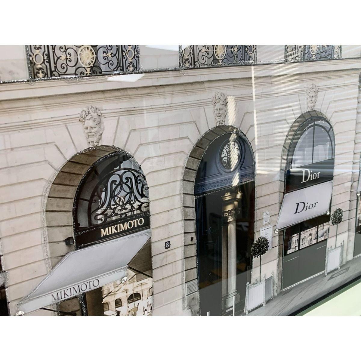 Fashion Store 3 Liquid Art with Mirrored Frame 67x117cm – image 4