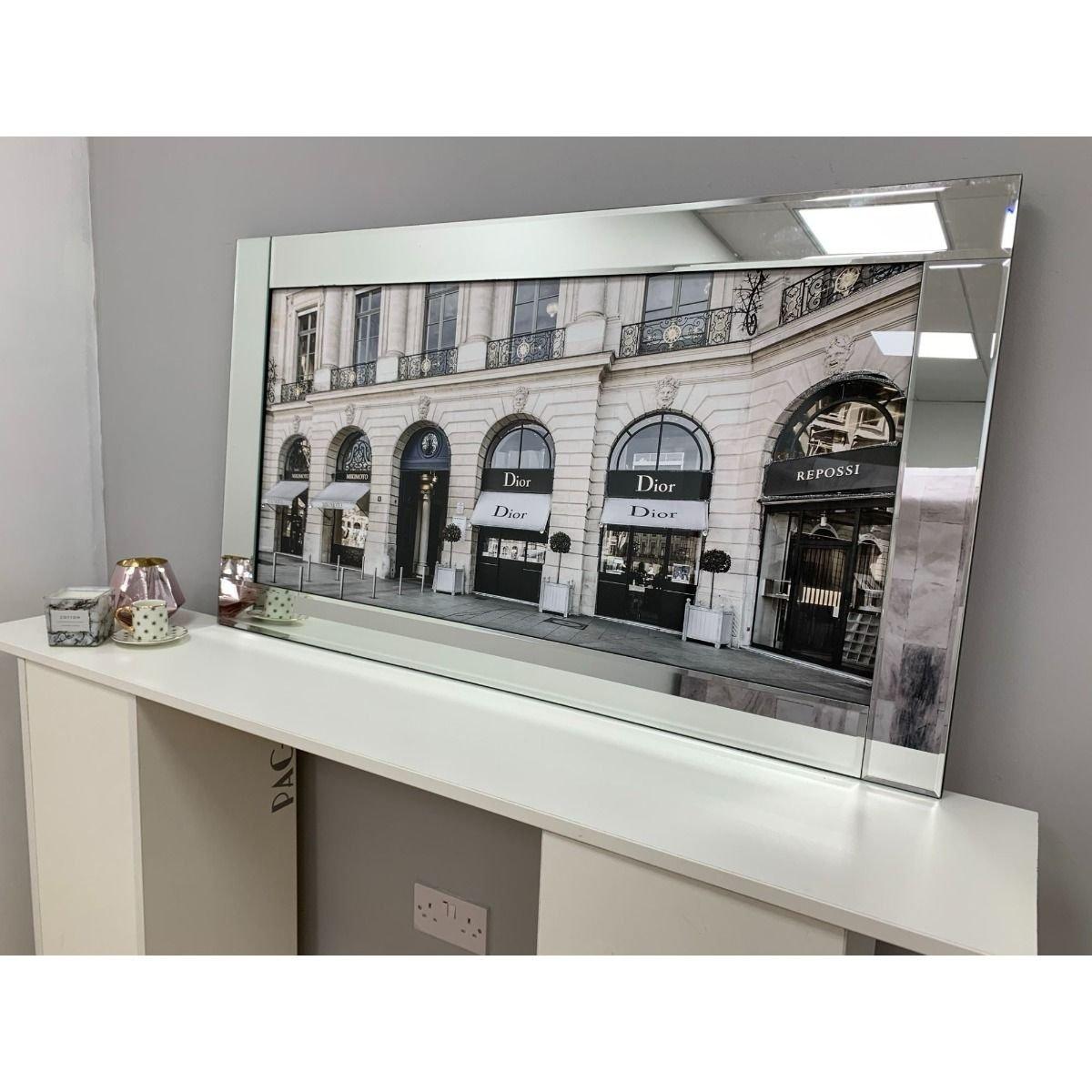 Fashion Store 3 Liquid Art with Mirrored Frame 67x117cm – image 5