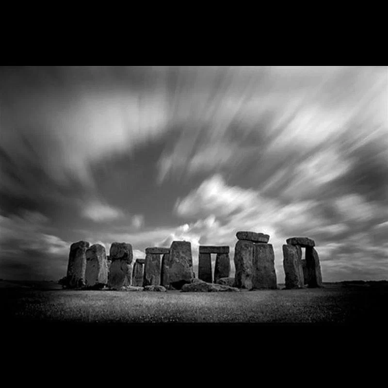 Stunning Large photographic 800x1200 Acrylic Art Stonehenge & Sky 7839 – image 3