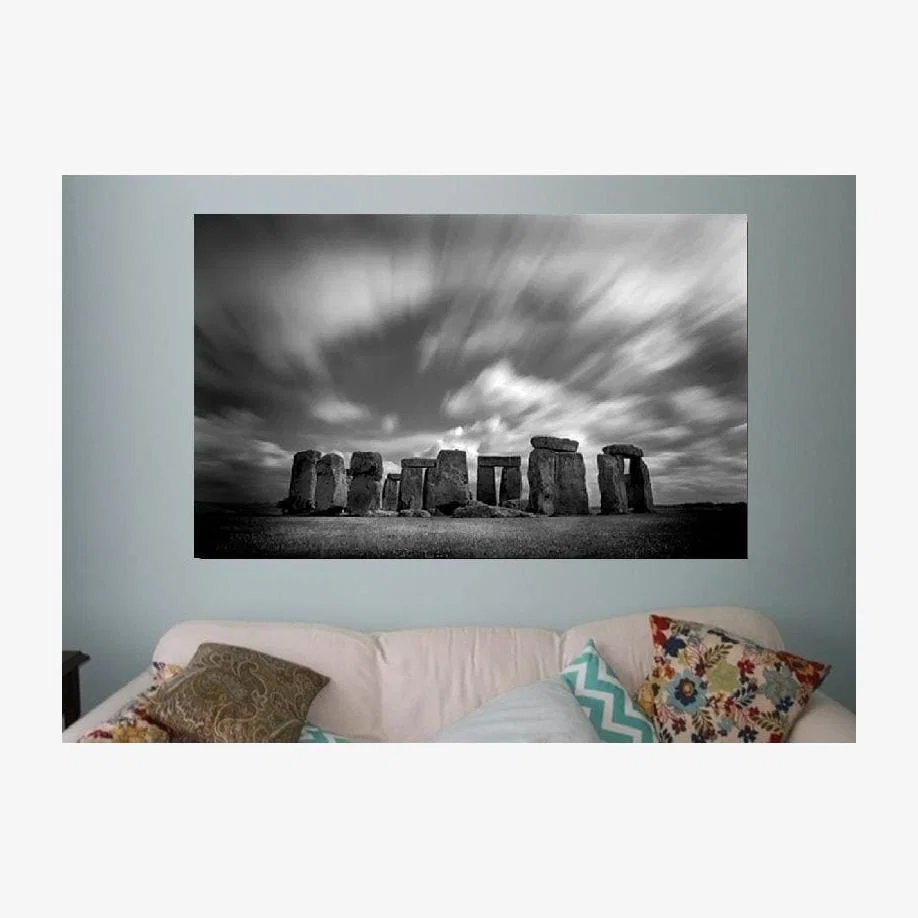 Stunning Large photographic 800x1200 Acrylic Art Stonehenge & Sky 7839 – image 1