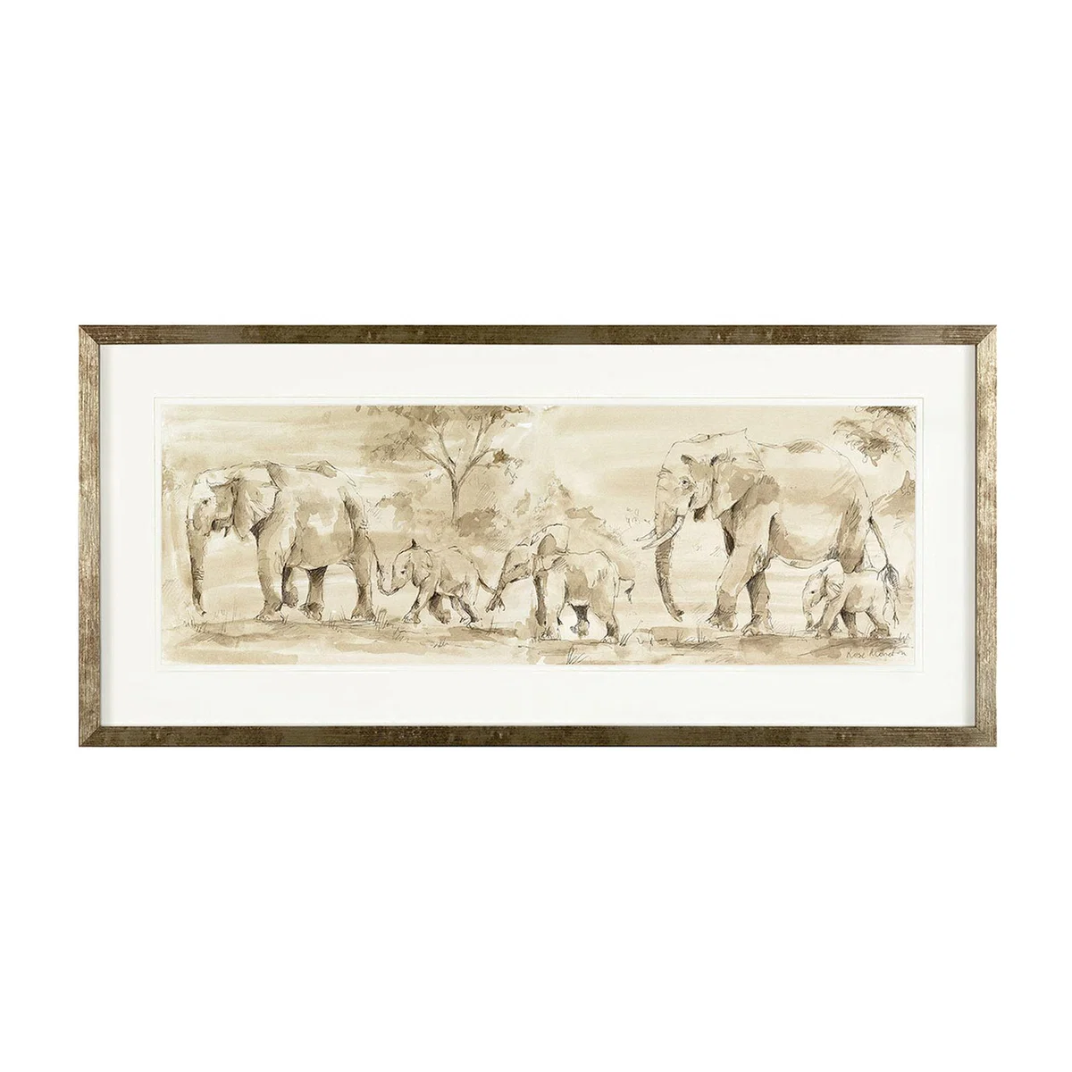 Elephant Parade Framed Picture – image 1