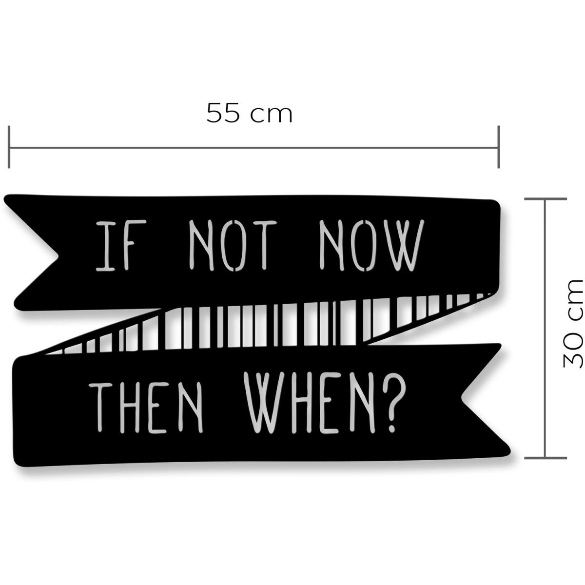 Now  Wall Art Metal Decorative Object - Black - Black – image 3
