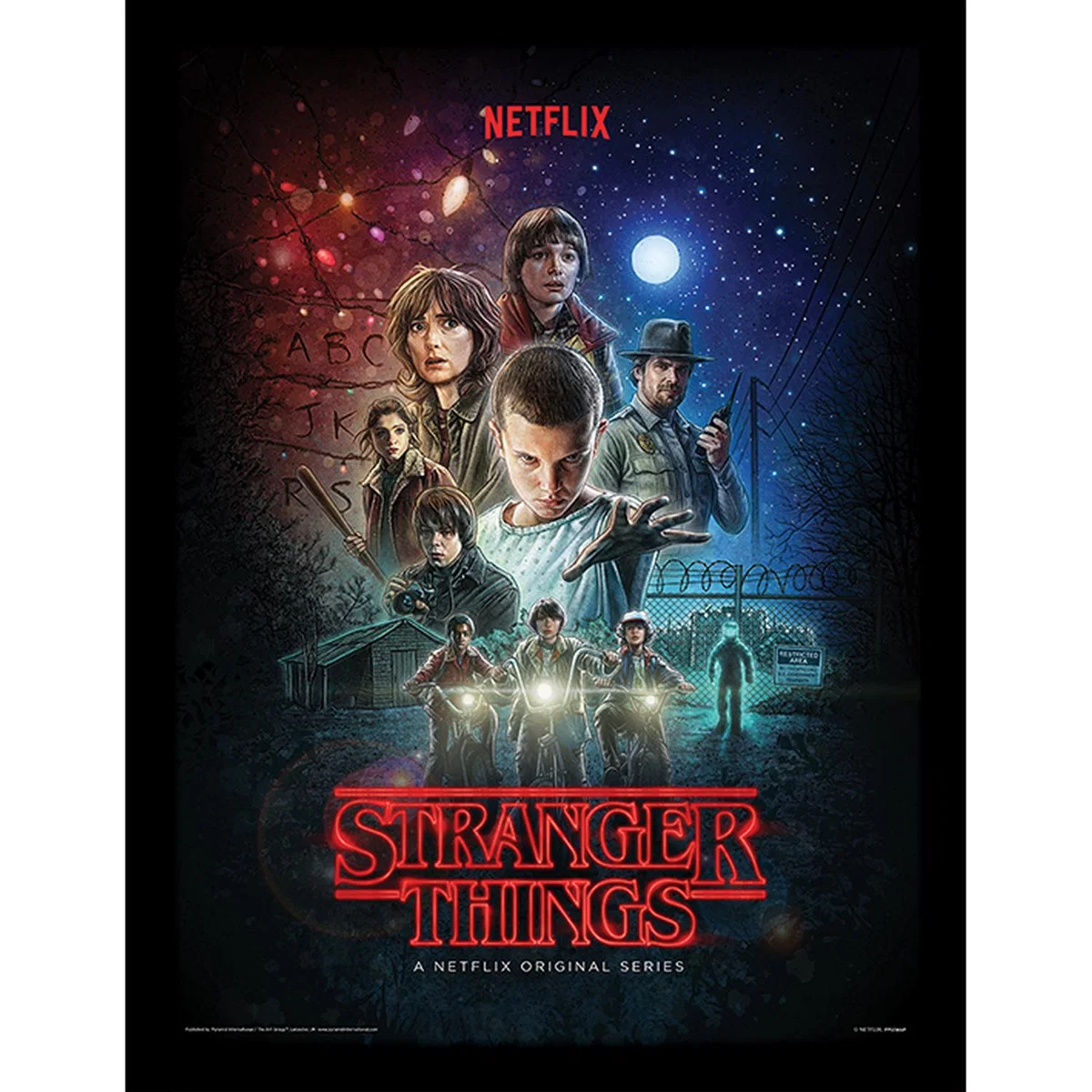Stranger Things (One Sheet) Framed Print – image 2