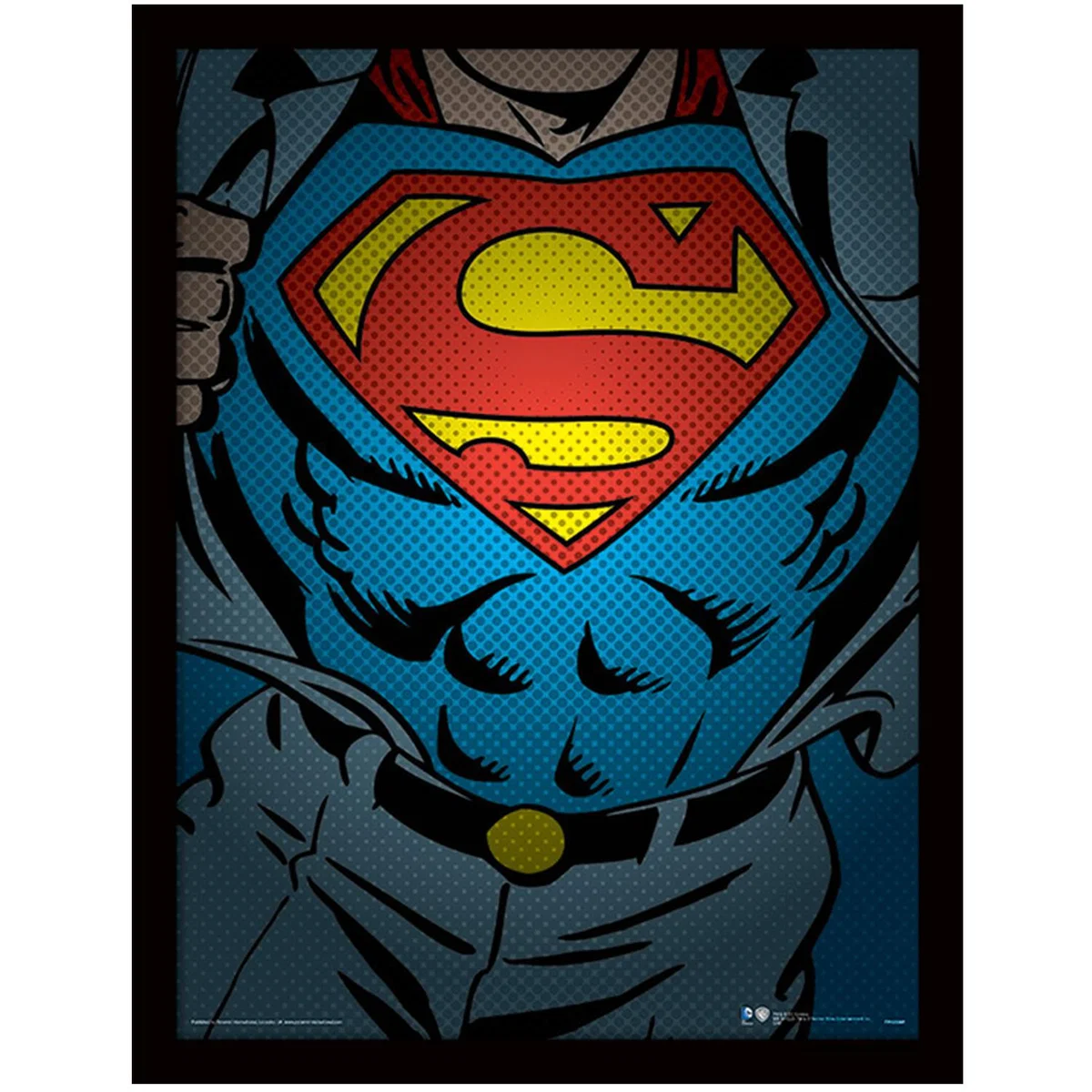 DC Comics (Superman Torso) Framed Print – image 2