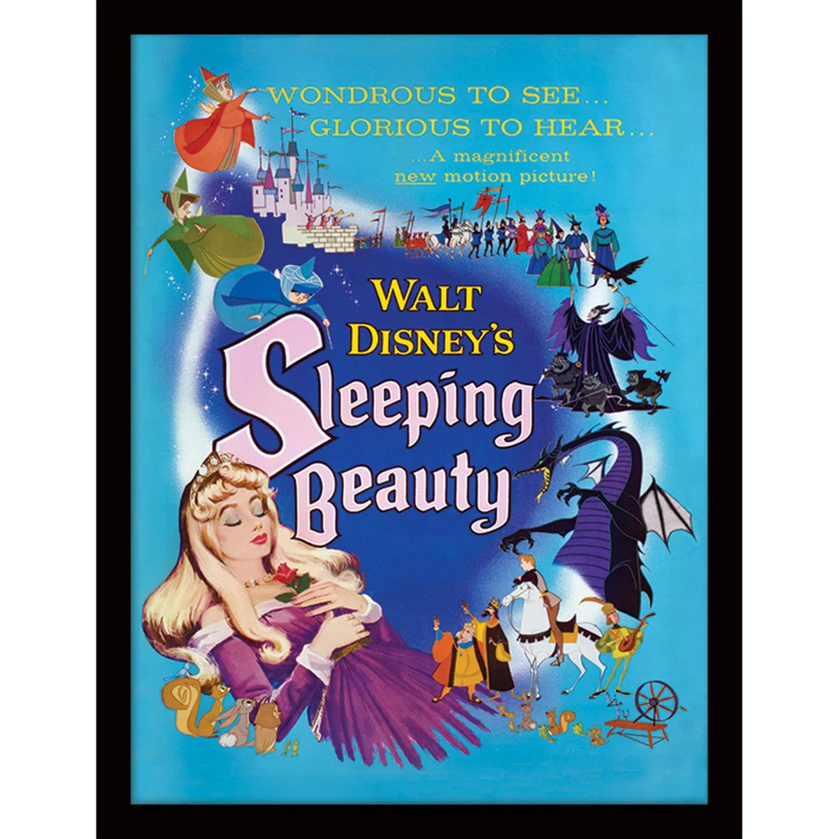 Sleeping Beauty (Glorious) Framed Print – image 2