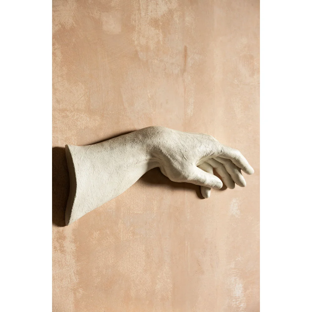 Large White Helping Hand Wall Art – image 2