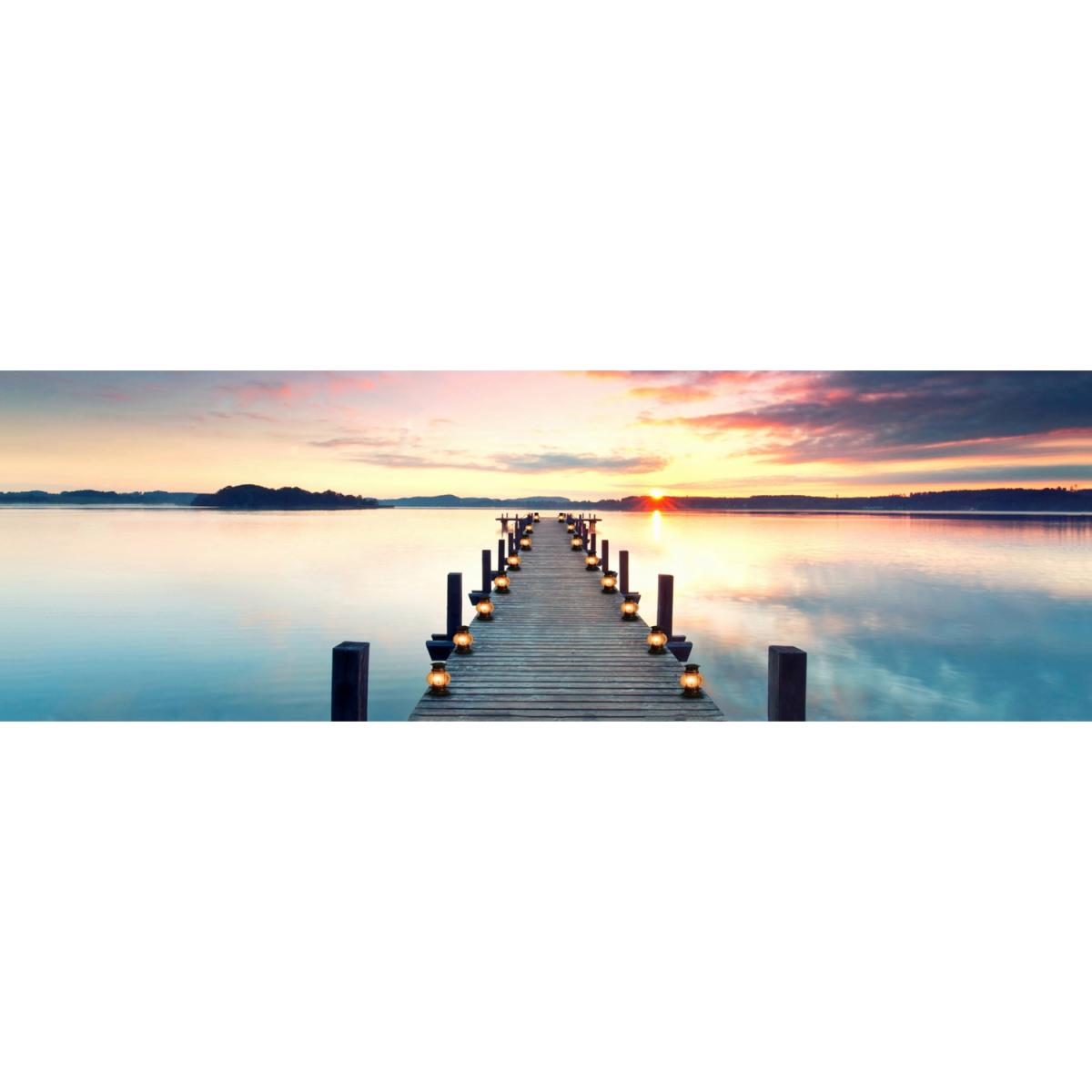 Evening Sun By The Water LED Canvas – image 2