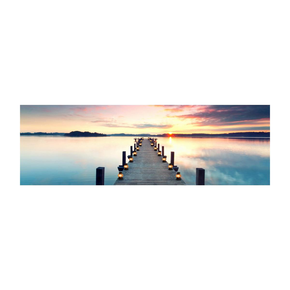 Evening Sun By The Water LED Canvas – image 1