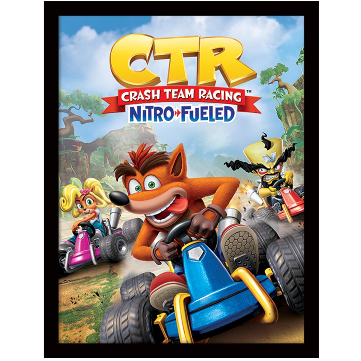 Crash Team Racing (Race) Framed Print – image 2