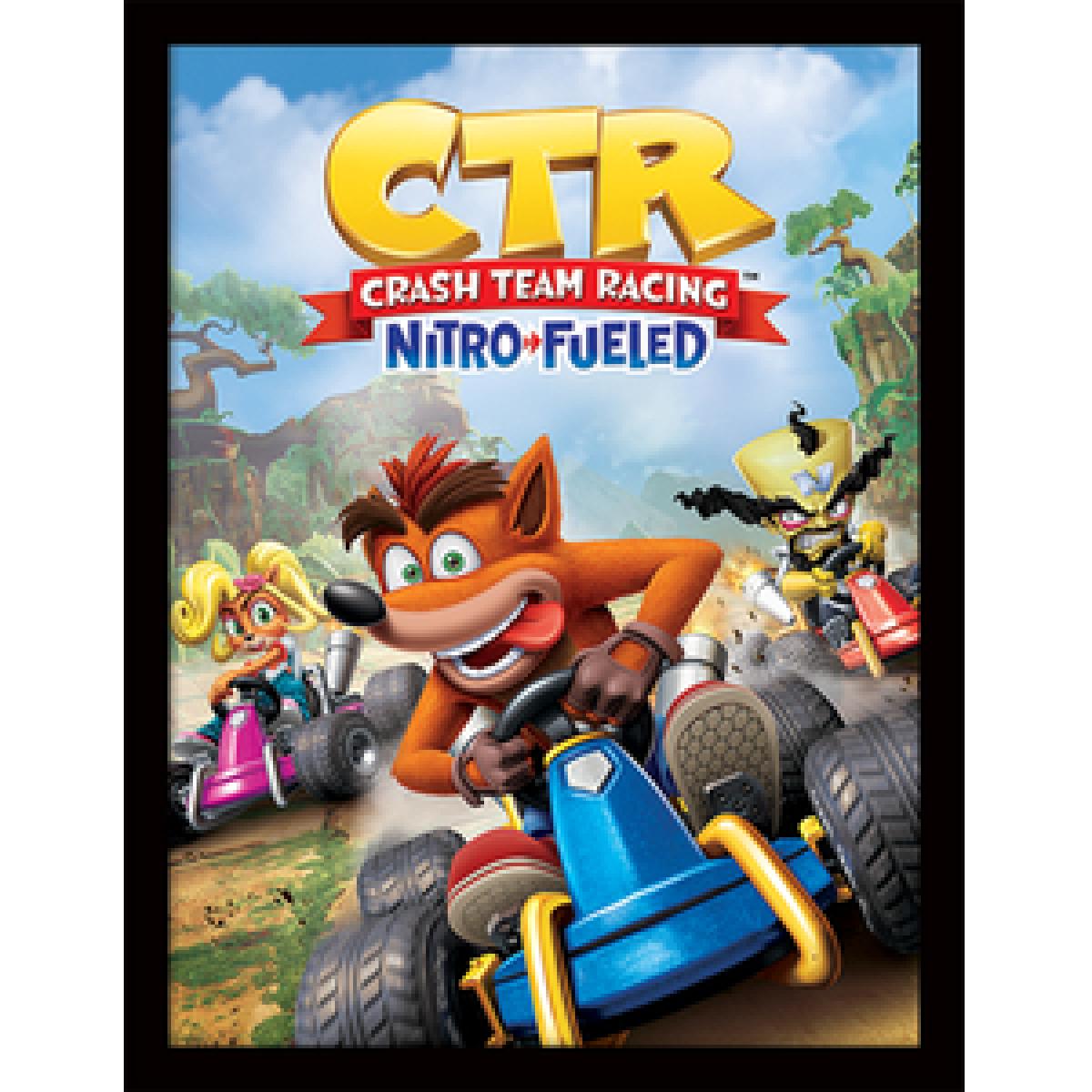 Crash Team Racing (Race) Framed Print – image 3