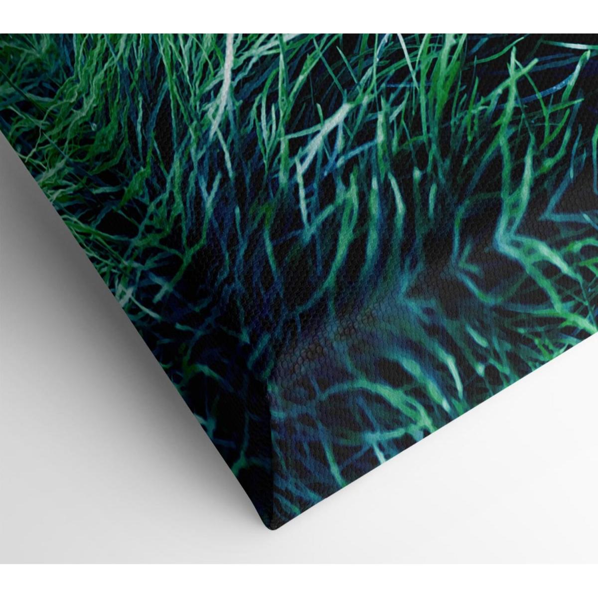 Pure Grass Canvas Print Wall Art - Yellow / 50.8cm – image 2
