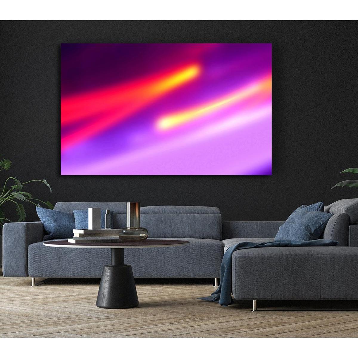 Light Orbs Canvas Print Wall Art - Yellow / 35.56cm – image 6